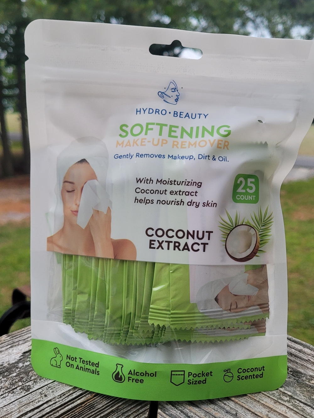 Hydro Beauty Softening Make-Up Remover Wipes - Coconut